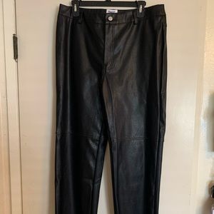 Princess Polly faux leather pants